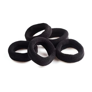 Women Hair Black Band Set Of Five