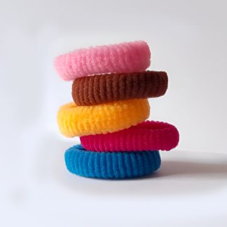 Women Hair Multicolor Band Set Of Five