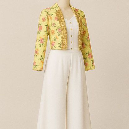 Jacket Style Indowestern Palazzo Set - Image 4