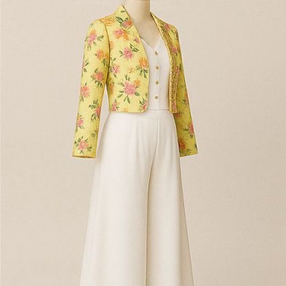 Jacket Style Indowestern Palazzo Set - Image 3