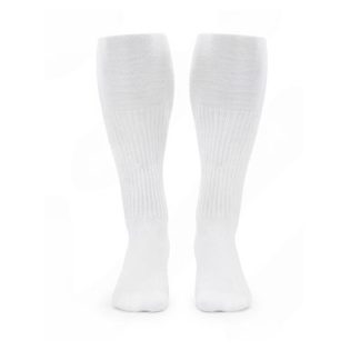 Compact Cotton Terry Crew Length Socks With Stayfresh Treatment White