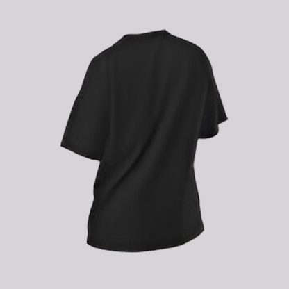 Men Half Over Size Black Tshirt - Image 3