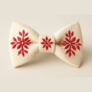 Bow White Ties for Men
