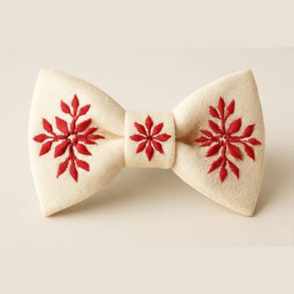 Bow White Ties for Men