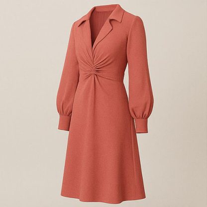 Women’s Red Western Dress - Image 3