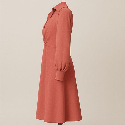 Women’s Red Western Dress - Image 4